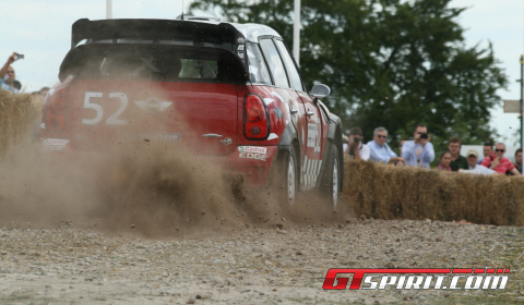 Goodwood 2011 Kris Meeke at Forest Rally Stage