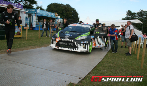 Ken Block Shows New Gymkhama Move at Goodwood 2011 01