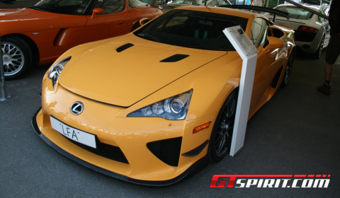 Lexus LFA Nurburgring Edition Supercar Drive at Goodwood 2011 01