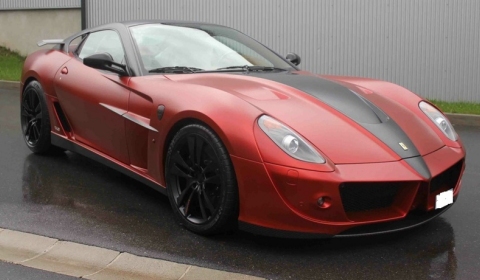 Matte Red Mansory 599 Stallone Hits The Road