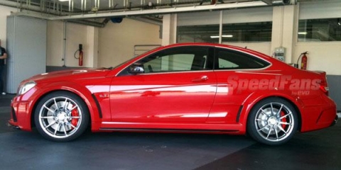 Mercedes C63 AMG Black Series Coupe Shows Its Face Ahead of Debut 01
