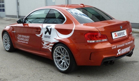 Official Akrapovic Exhaust for BMW 1-Series M Coupe and 135i