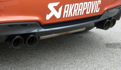 Official Akrapovic Exhaust for BMW 1-Series M Coupe and 135i 01