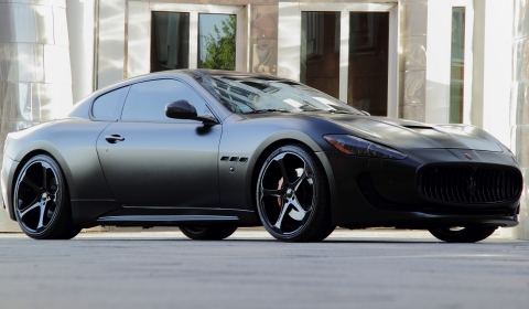 Official Maserati GranTurismo S Superior Black Edition by Anderson Germany