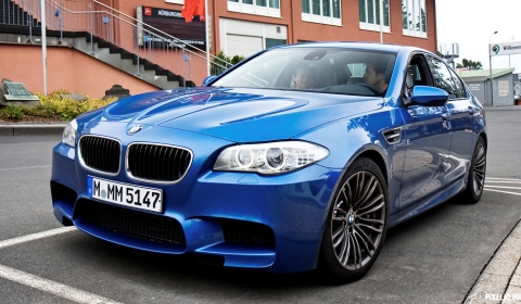 Photo Of The Day 2012 BMW F10M M5 at the Nurburgring