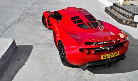 Photo Of The Day Red Hennessey Venom GT in Bulgaria