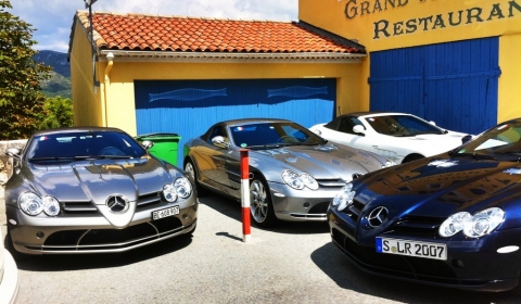 SLR McLaren Team South French Tour