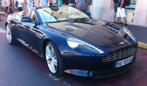 Spotted Aston Martin Virage Volante in St. Tropez