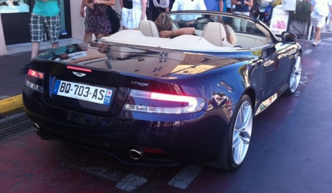 Spotted Aston Martin Virage Volante in St. Tropez 01