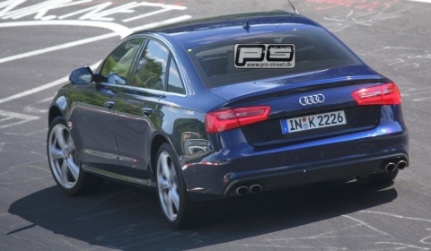 Spyshots 2012 Audi S6 at Nurburgring