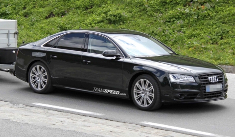 Spyshots 2012 Audi S8 Virtually Undisguised 