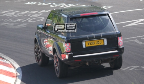 Spyshots 2013 Range Rover at Nurburgring