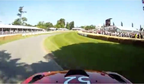 Video Kris Meeke Races his MINI John Cooper Works WRC at Goodwood 2011