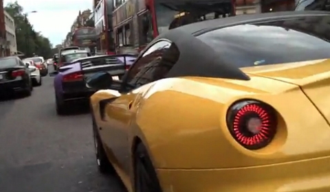 Video London Car Spotting on a Camera Bike