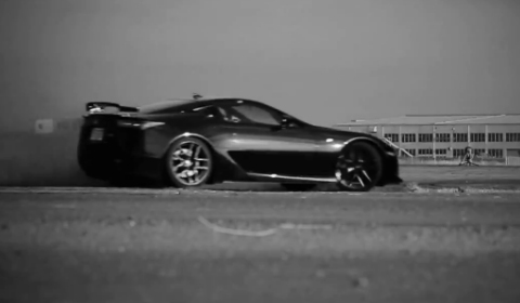 Video Motor Trend Goes Sideways in Lexus LFA