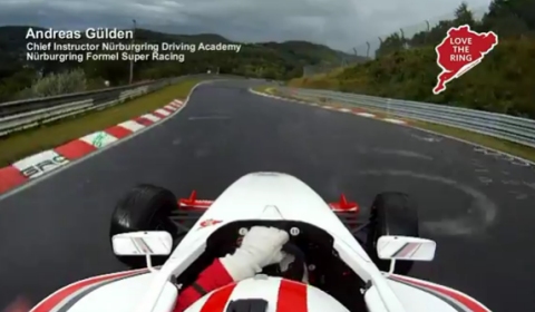 Video Nürburgring Nordschleife in a Formula Race Car