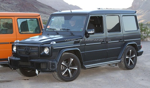 Mercedes G-Class Testing