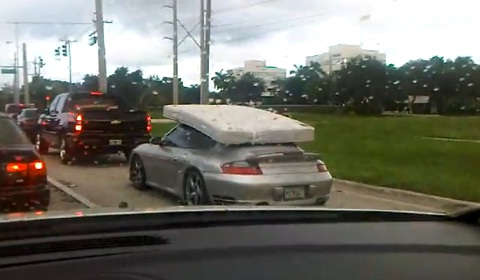 Porsche 911 Turbo Transporting Mattress