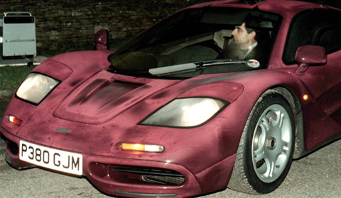 Rowan Atkinson McLaren F1 Crash