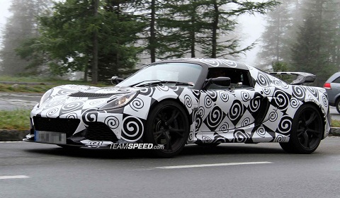 Spyshots 2012 Lotus Exige