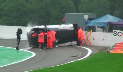 Car Crash Lamborghini Gallardo LP 600 Crash at 24 Hours of Spa