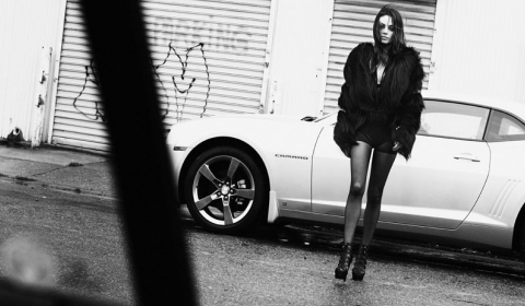 Cars & Girls Chevrolet Camaro and Mila Kunis