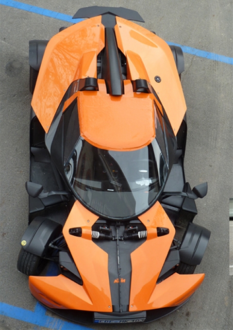 KTM X-Bow Montenergy with a Roof 01