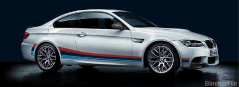Official BMW Stripe Package for M3 Coupe 01