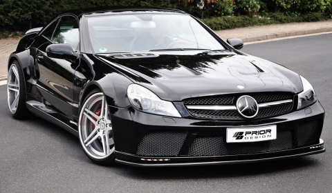 Official Prior Design Mercedes-Benz SL R230 Black Edition