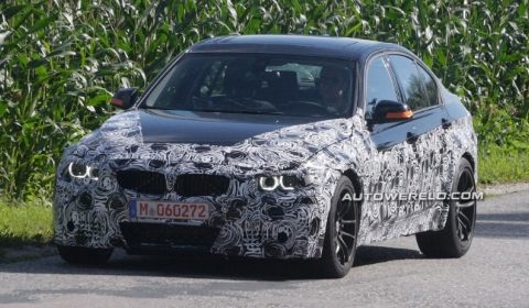 Spyshots 2014 BMW F32 M3 Test Mule