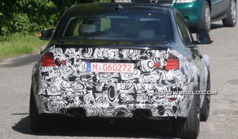 Spyshots 2014 BMW F32 M3 Test Mule 02