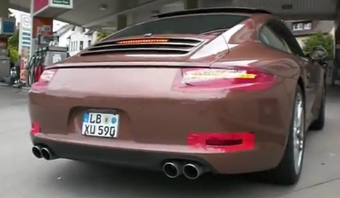 Video 2012 Porsche 911 (991) Carrera S with Exhaust Tune