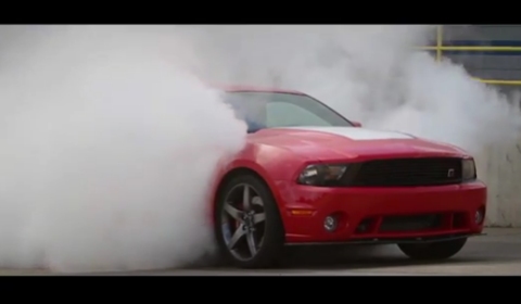 Video 2012 Roush Stage 3 Mustang Burn Out