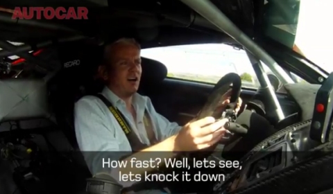 Video Autocar Drives Aston Martin V12 Zagato