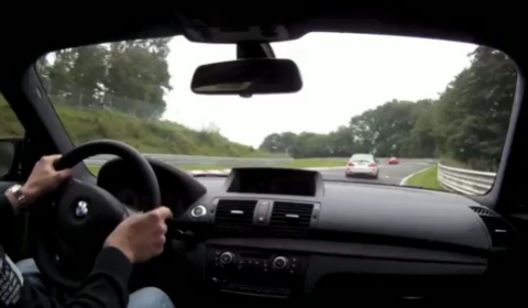 Video BMW 1-Series M Coupe vs BMW M3 CSL at the Nurburgring
