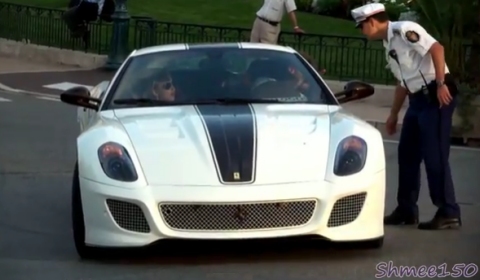Video Ferrari 599 GTO Busted in Monaco