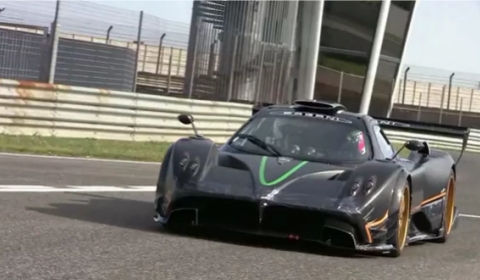 Video Pagani Zonda R Epic Sound Track