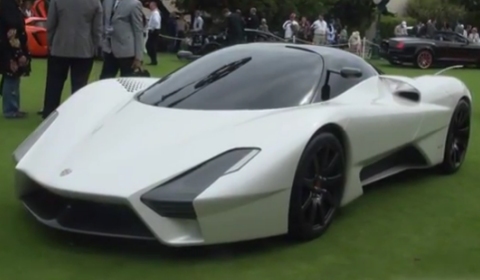 Video SSC Tuatara at Pebble Beach 2011