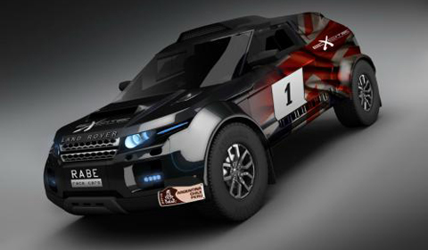 Range Rover Evoque Will Enter Dakar Rally with BMW power
