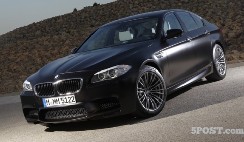 2012 BMW F10M M5 Individual Frozen Black