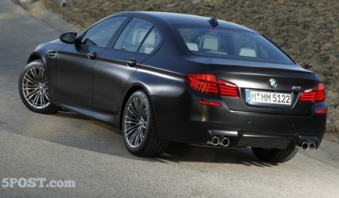 2012 BMW F10M M5 Individual Frozen Black 01