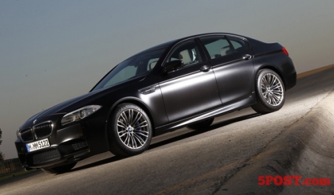 2012 BMW F10M M5 Individual Frozen Black 02