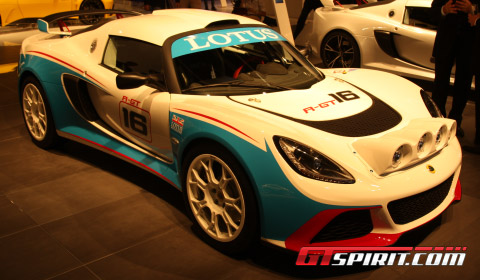 Video: 2012 Lotus Exige R-GT Competes in FIA Rally Championship