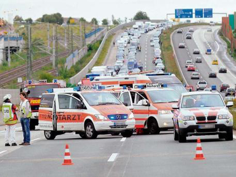 Car Crash: Dodge Viper on the Autobahn