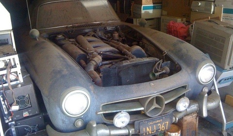 Alloy Bodied Mercedes 300 SL Barn Find