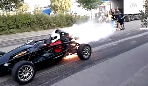 Ariel Atom Engine Explosion