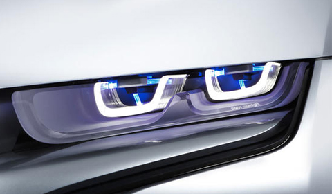 BMW Develops Laser Headlights