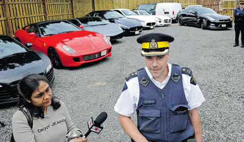 Confiscated Supercars in Canada