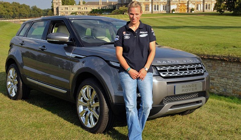 First Range Rover Evoque Delivered To Zara Phillips
