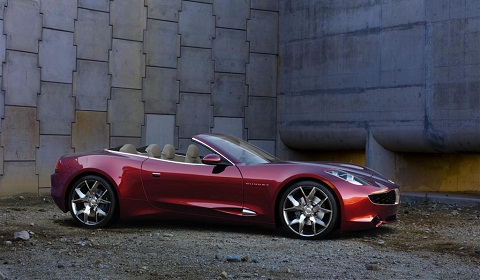 Fisker Karma Sunset